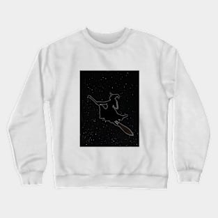 The Flying Witch Crewneck Sweatshirt